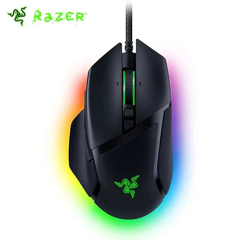 Razer Basilisk V3 Ergonomic Gaming Mouse – 26K DPI Optical Sensor, Chroma RGB, Fastest Gaming Mouse Switches, Fully Customizable