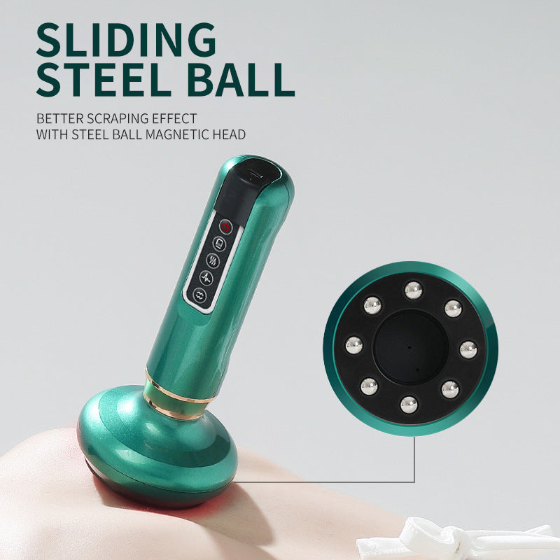 Electric Vacuum Cupping Massager – Anti-Cellulite Body Suction Cup with Gua Sha Function for Fat Burning & Slimming Therapy